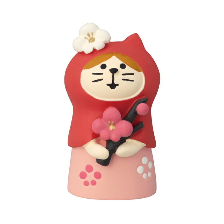 楽天市場】【お買い物マラソンクーポン】コンコンブル ねこずきん 梅 