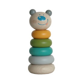 【7/15日10%OFFクーポン】木製 おもちゃ / Adnil LAND ANIMAL STACKING 全2種 / 10ヶ月以上 ベビー キッズ 赤ちゃん 木のおもちゃ 動物 アニマル くま うさぎ 子供 知育 玩具 ギフト プレゼント かわいい おしゃれ クリスマス 誕生日 お祝い 出産祝い アドニルランド