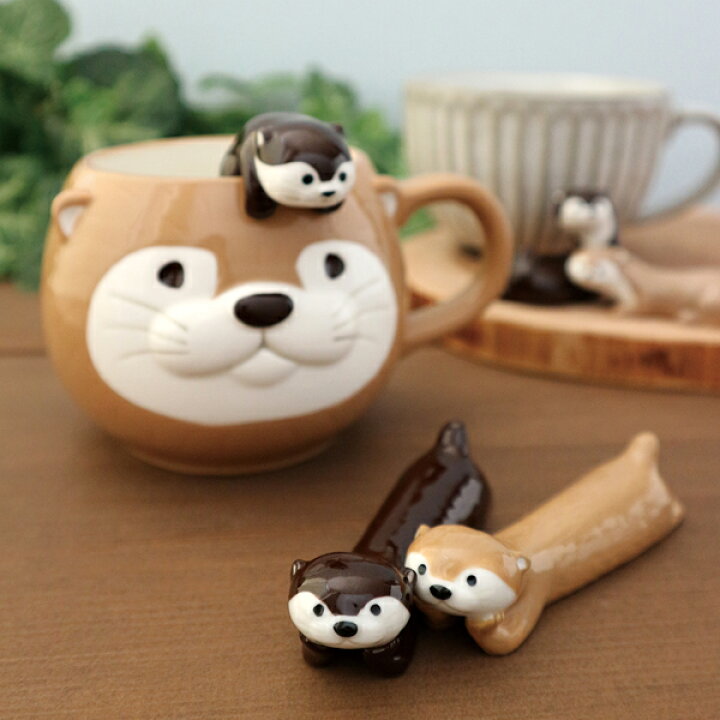 楽天市場】【お買い物マラソンクーポン】デコレ カワウソカフェ 