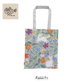 【12月15日5％OFFクーポン】松尾ミユキ トートバッグ / レクタングルトートバッグ Plants 全3種 / 鳥 リス うさぎ Matsuo Miyuki A4 サブバッグ マチなし ゴブラン織 かわいい おしゃれ 動物 植物 アニマル ボタニカル 個性派 プレゼント
