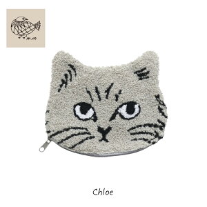【10月25日5%OFFクーポン】松尾ミユキ ポーチ | キャットモコポーチ 全4種 | 猫 ねこ 小物収納 アクセサリー 薬 軽量 ファスナー マチなし かわいい おしゃれ 個性派 プレゼント Matsuo Miyuki