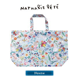 ナタリーレテ エコバッグ / ナタリー・レテ ポケッタブルバッグ 全4種 / Nathalie Lete Pocketable bag 折りたたみバッグ マチあり お買い物バッグ マーケットバッグ サブバッグ 舟形 かわいい 動物 人気 個性的 ユニーク プレゼント メール便