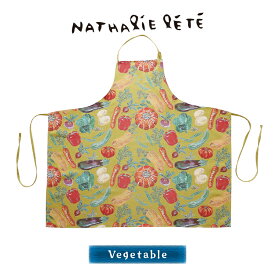 ナタリーレテ エプロン 全5種｜Nathalie Lete ナタリー・レテ ゴブラン織り レディース 大胆な絵柄 おしゃれ かわいい フリーサイズ 動物柄 花柄 植物柄 ギフト プレゼント