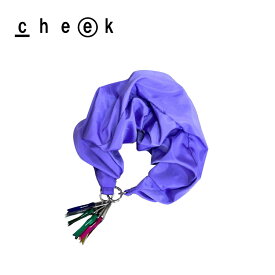 【12月15日5％OFFクーポン】スマホストラップ | cheek ビッグシュシュストラップ 全4色 | ブラック ピンク グリーン パープル ハンドストラップ 落下防止 ICカード スマホ かわいい カラフル インパクト チャーム クシュクシュ チーク