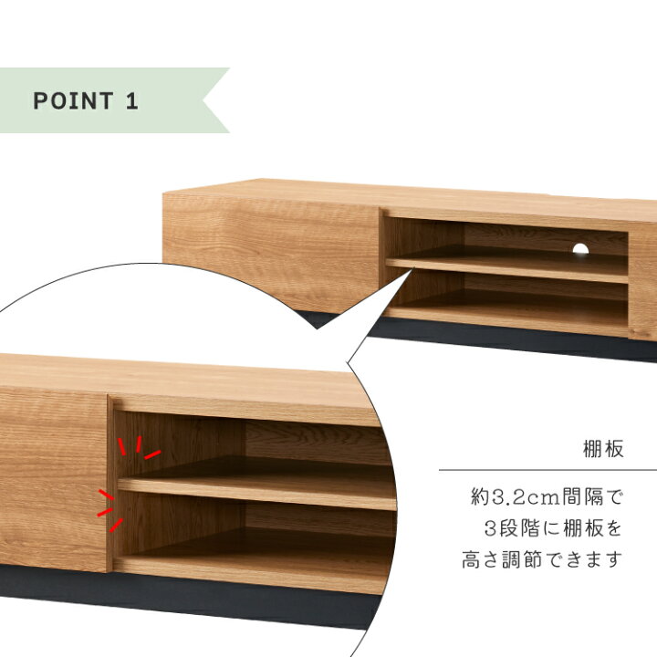 楽天市場】【7月10日 5％OFFクーポン】【直送】テレビ台 AVボード 