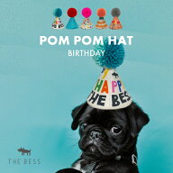 【7月20日 5％OFFクーポン】ペット パーティー 帽子 / THE BESS POM POM HAT バースデー 全12種 / 犬 猫 …