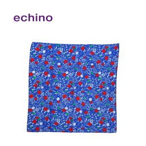 �y3��30�� 5��OFF�N�[�|���z�n���J�` | echino Handkerchief �S5�� | ��50×50cm ��100�� �G�`�m ��� �ÉƉx�q �A�[�g ���_�� �l�C �v���[���g