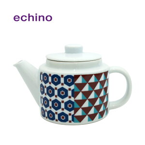 �y4��10�� 5��OFF�N�[�|���z�e�B�[�|�b�g �g������ | echino Teapot �S2�� | 500ml �������t�� �G�`�m ��� �ÉƉx�q �A�[�g ���_�� ���{�� �l�C �v���[���g