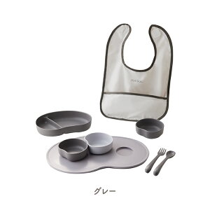 【10月30日5%OFFクーポン】ベビー 食器ギフト 【 SUCSUC ギフトセット 7点セット 】 全3色 [ 食器 食器セット ギフトセット お食い初め お祝い のし 子ども キッズ シンプル 電子レンジ対応 食