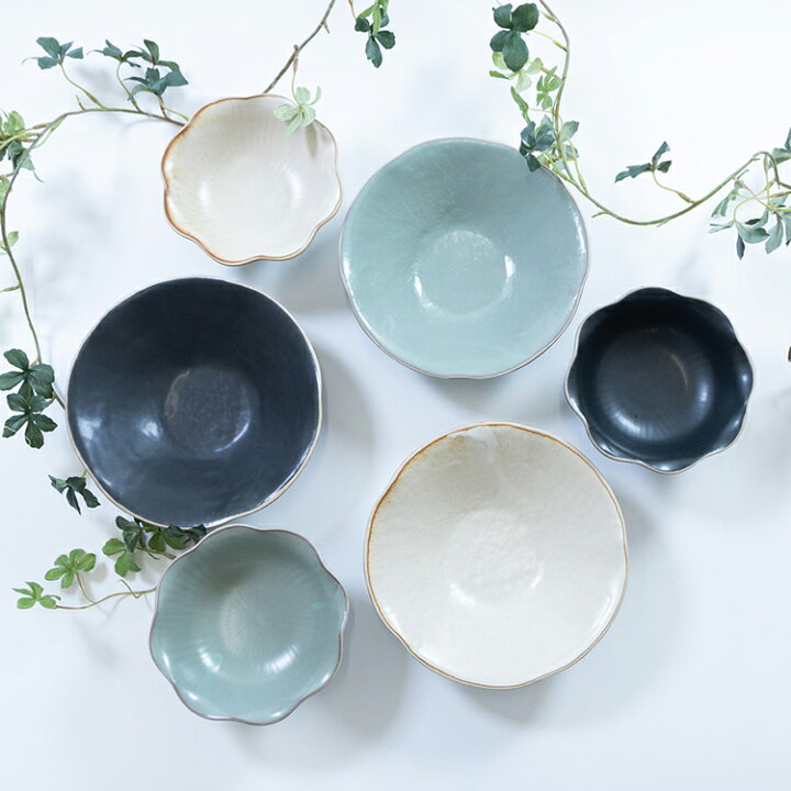 楽天市場】和食器 ボウル / Craft 平鉢 全3種 / Φ16.5×5cm 瀬戸焼 浅鉢  