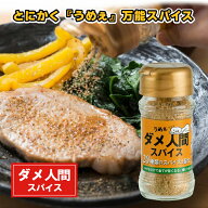 【3月15日 5％OFFクーポン】スパイス 調味料 万能 / ダメ人間 スパイス / 53g 止まらない ガーリック オ…