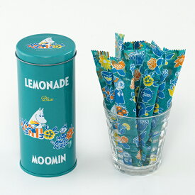 レモネード ドリンク / ムーミンデザイン缶 レモネード 全2種 / おうちドリンク 粉末レモネード ノーマルタイプ ソルティタイプ スティック 個包装 広島県産レモン 爽やか MOOMIN かわいい 手土産 ギフト お配り プレゼント プチギフト