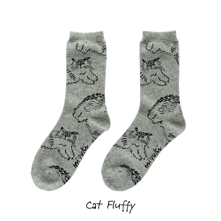 楽天市場】松尾ミユキ 猫 靴下 【m.m G.M.S. Wool blend socks／ウール  