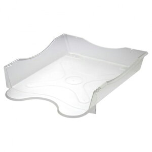 【メール便不可】DA-2658-Tソニック メガタフトレー透明トレー 書類置き フラット デスクトレー