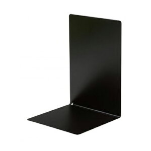 【メール便不可】DA-4207-Dソニック マグネット付き ブックエンド L型黒本 整理 仕切り版 ズレにくい