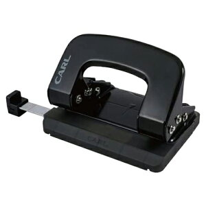 【メール便不可】LPN-16-Kカール事務器 アリシス(2穴パンチ) 16枚(穿孔枚数)ブラック 穴あけパンチ 書類 整理 製本 コンパクト 学校用 事務用 家庭用 オフィス かわいい シンプル