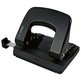 【メール便不可】LPN-20-Kカール事務器 アリシス(2穴パンチ) 20枚(穿孔枚数)ブラック 穴あけパンチ 書類 整理 製本 コンパクト 学校用 事務用 家庭用 オフィス かわいい シンプル