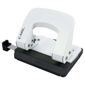 【メール便不可】LPN-20-Wカール事務器 アリシス(2穴パンチ) 20枚(穿孔枚数)ホワイト 穴あけパンチ 書類 整理 製本 コンパクト 学校用 事務用 家庭用 オフィス かわいい シンプル