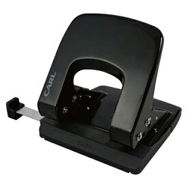 【メール便不可】LPN-35-Kカール事務器 アリシス(2穴パンチ) 35枚(穿孔枚数)ブラック 穴あけパンチ 書類 整理 製本 コンパクト 学校用 事務用 家庭用 オフィス かわいい シンプル
