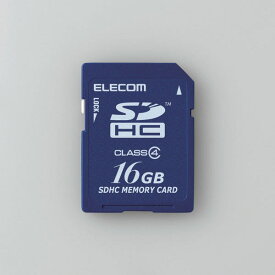 【メール便対応可能】エレコム SDHCメモリカード (法人専用)16GB MF-FSD016GC4/Hデータ保存 カメラ ビデオ