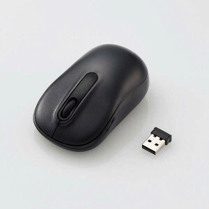 【メール便不可】M-DY11DRSKBKエレコム 抗菌 ワイヤレス静音光学式マウス3ボタン ブラックオフィス ビジネス パソコン