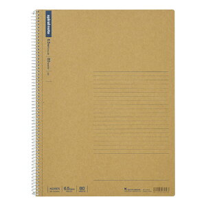 【メール便不可】N235ESマルマン スパイラルノート ベーシック 5冊セット横罫 A4ノート 勉強 仕事 メモ