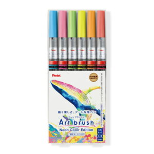 y[֑Ή\zXGFLP-LM6STA؂Ă J[My A[gubV lIJ[GfBV 6FZbgArt brush Neon Color Edition CXg  v[g Mtg