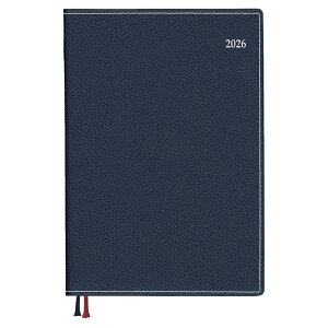 【メール便対応可能】E8450ダイゴー 2026年 1月始まり アポイント Appointバーチカル B6 ネイビー手帳 日記 メモ ビジネス オフィス 社会人 大人 便利