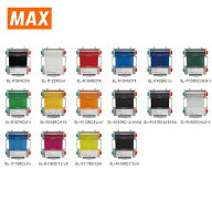 【送料無料】SL-R1マックス ビーポップ専用 表示作成機 消耗品 インクリボンカセット 詰替え