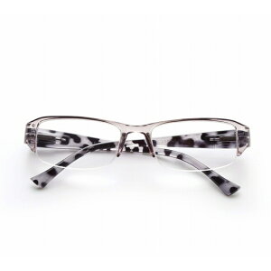 【メール便対応不可】AH109Bエール シニアグラス ハーフ ブルーライトカット