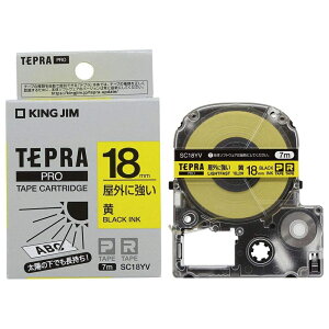 y[֑ΉszSC18YVLOW uevvPROe[vJ[gbW Oɋx  18mm×7m i ƒp  ItBX wZp H wx  Ki Ot 