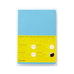 �y���[���֑Ή��zS4106�j�g���Y STALOGY Editors Series 365 Days Notebook Grid A5365�f�C�Y�m�[�g �O���b�h A5�u���[ �蒠 ����q��