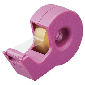 【メール便不可】T-SM300Pコクヨ テープカッター カルカット（ハンディタイプ・小巻き）ピンク
