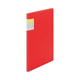 【メール便不可】キングジム クリアーファイル カキコ A4 20ポケット 赤 A4タテ型 8632ファイル 収納 クリアファイル