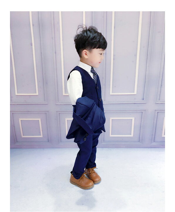 楽天市場 子供服 フォーマル 男の子 七五三 6点セット 子供スーツ フォーマルスーツ 男の子スーツ おしゃれ セットアップ フォーマルスーツ キッズ スーツ 入学式 卒業式 入園式 卒園式 子供服 発表会 結婚式 ネイビー グレー 100cm 110cm 1cm 130cm 140cm 150cm 160cm