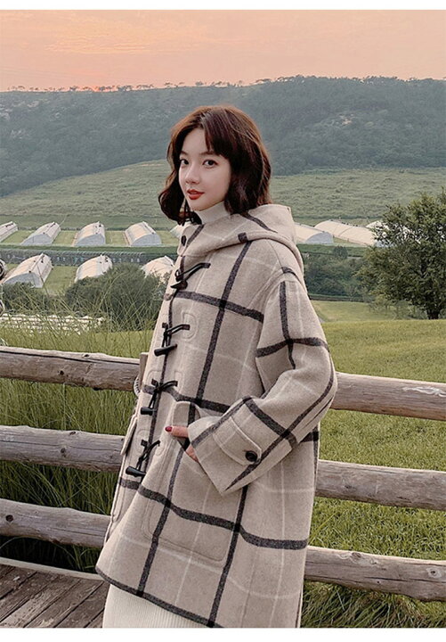 楽天市場】ウール20% ダッフルコート コートレディース ロングコート  