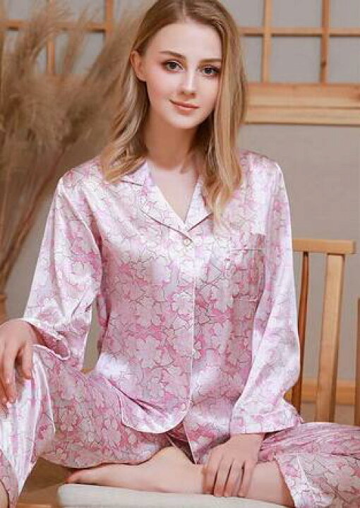 楽天市場】シルク パジャマ レディース 長袖 ルームウェア シルク100  