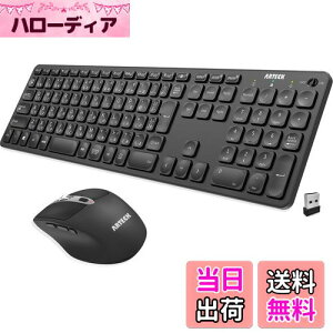 yzArteck 2.4GCX L[{[h }EX Zbg y ^ Type-C [d tTCY L[{[h }EX Rs[^[AfXNgbvAPCAbvgbvAWindows 11/10/8/7Ƃ