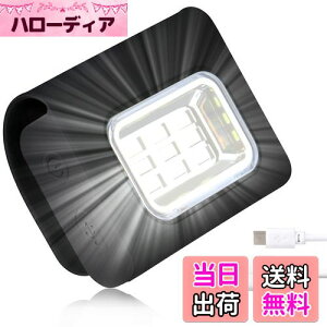 【送料無料】USB 充電式 LED クリップ ライト ランニング ウォーキング チェストライト
