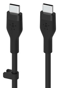 yzBelkin USB-C to USB-C VR P[u iPhone 15 / MacBook/iPad mini/iPad Pro/iPad Air/Galaxy/AndroidX}[gtHΉ }[d PDΉ ϋv 1[g ubN BOOST CHARGEFlex CAB009bt1MBK
