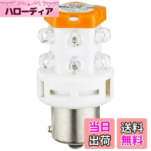 yzELPA LED] 12Vp BA15s CG[ MAd͂ȂȃGl^Cv G-1006B(Y)