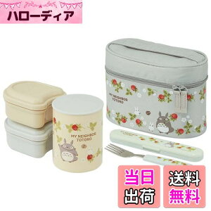 【送料無料】スケーター(Skater) 抗菌 保温弁当箱 ランチジャー となりのトトロ 木苺 560ml KCLJC6AG-A