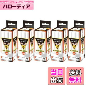 �y���������z�y�܂Ƃ� 5�Z�b�g�z PANASONIC �c�C���u����13W�d���F FDL13EX-L