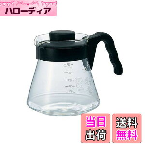 �y���������zHARIO(�n���I) V60 �R�[�q�[�T�[�o�[ ���p�e�� 700ml �u���b�N ���{�� VCS-02B