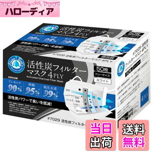 �y���������z�쐼�H�� �N���[���x���Y �����Y�t�B���^�[�}�X�N 4PLY 50���� �z���C�g �t���[ �y4�w���z #7029