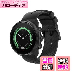 yzFor Suunto7/ Suunto9/D5/Spartan Sport/Wrist HR oh VRxg rvXgbv XeXߋ X|[coh _炩 h y 24MM (ubN)