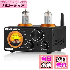 【送料無料】Nobsound ST-01 PRO 6K4 Bluetooth 5.0 真空管アンプ VUメーター USB DAC COAX/OPT パワーアンプ プリアンプ