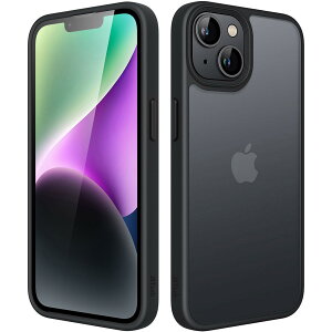 yzJEDirect }bgP[X iPhone 14 Plus 6.7C`p ϏՌ~^[O[h̗h~ ̔̔wʓdbJo[ wh~ (ubN)