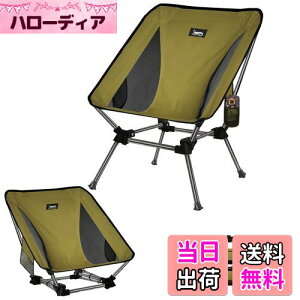 【送料無料】DesertFox アウトドアチェア 2WAY キャンプ 椅子 ローチェア グランドチェア 軽量 【独自開発のカップホルダー】 耐荷重150kg コンパクト イス ロータイプ 収納袋付属 携帯便利 ST (オ