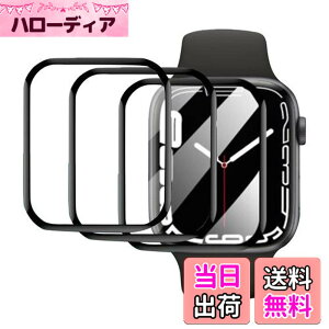 �y���������z�y3���zYUGYUG Apple Watch �ی�t�B���� 42mm Apple Watch �t�B���� PET������ [���{���f�ޕ����Y�f�@��] AppleWatch 10�t�B���� �A�b�v���E�H�b�`10 �t�B���� �Ή� �L�Y�h�~ �ϏՌ� �A�b�v���E